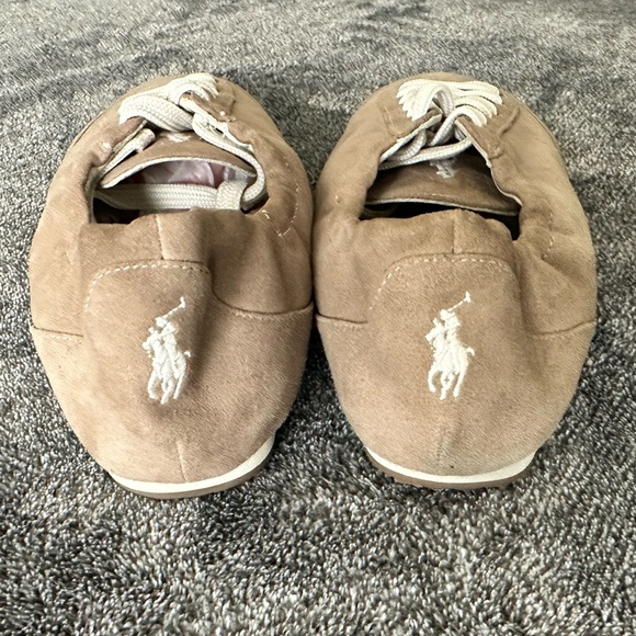 Polo Ralph Lauren - Women's The Suede Pony Ballerina Sneaker, Size 7.5 (US) - Picture 4 of 8